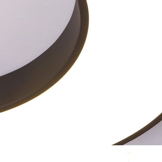 Moon and Star Dimmable Flush Mount LED Kids Bedroom Ceiling Light