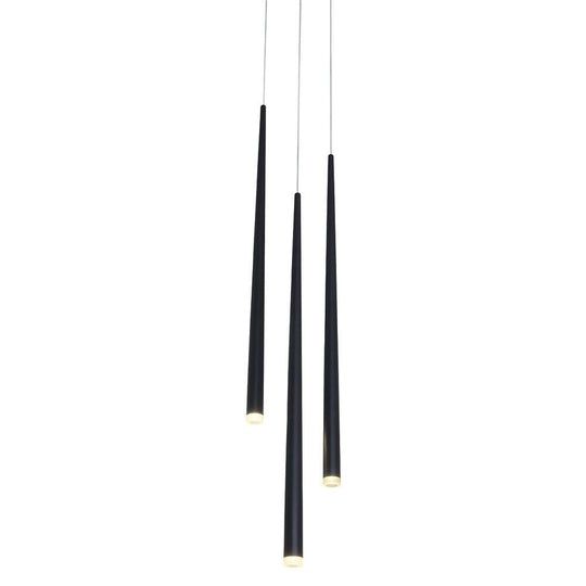 Chic Modern Metal Acrylic Rustic Chandelier