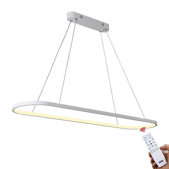 Linear Rectangle Chandelier – LED Dining Room Chandeliers