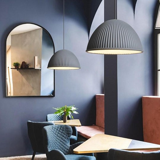 Artistic Dome Modern Pendant Light