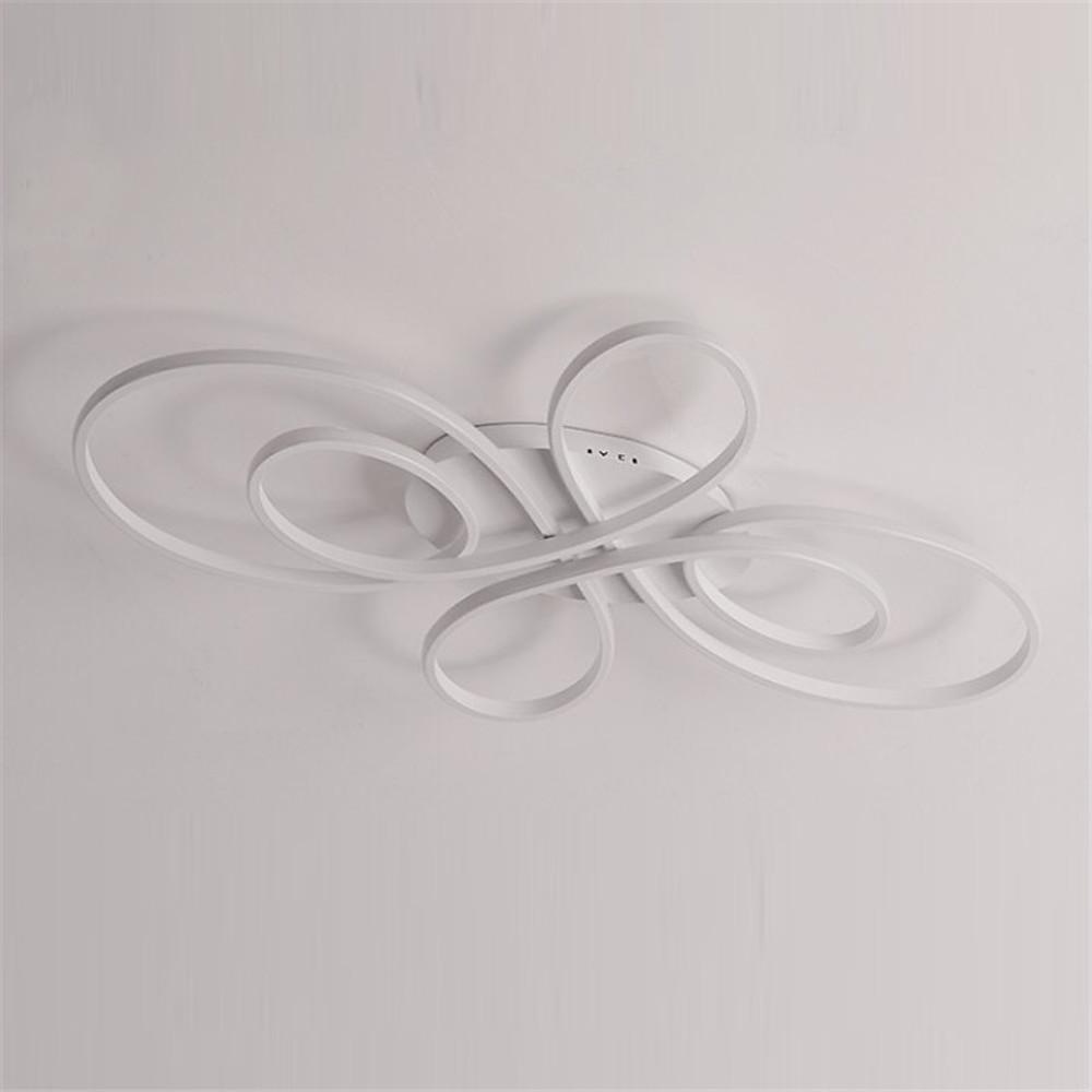 Ornate Wave Nordic LED Flush Mount Ceiling Light
