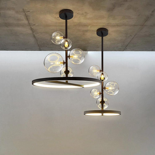 Circles Glass Balls – LED Modern Pendant Lighting Ceiling Light