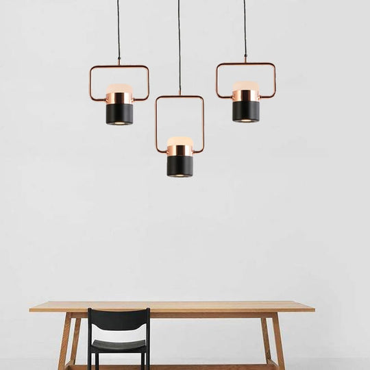 Modern Microphone Shaped Industrial Pendant Light