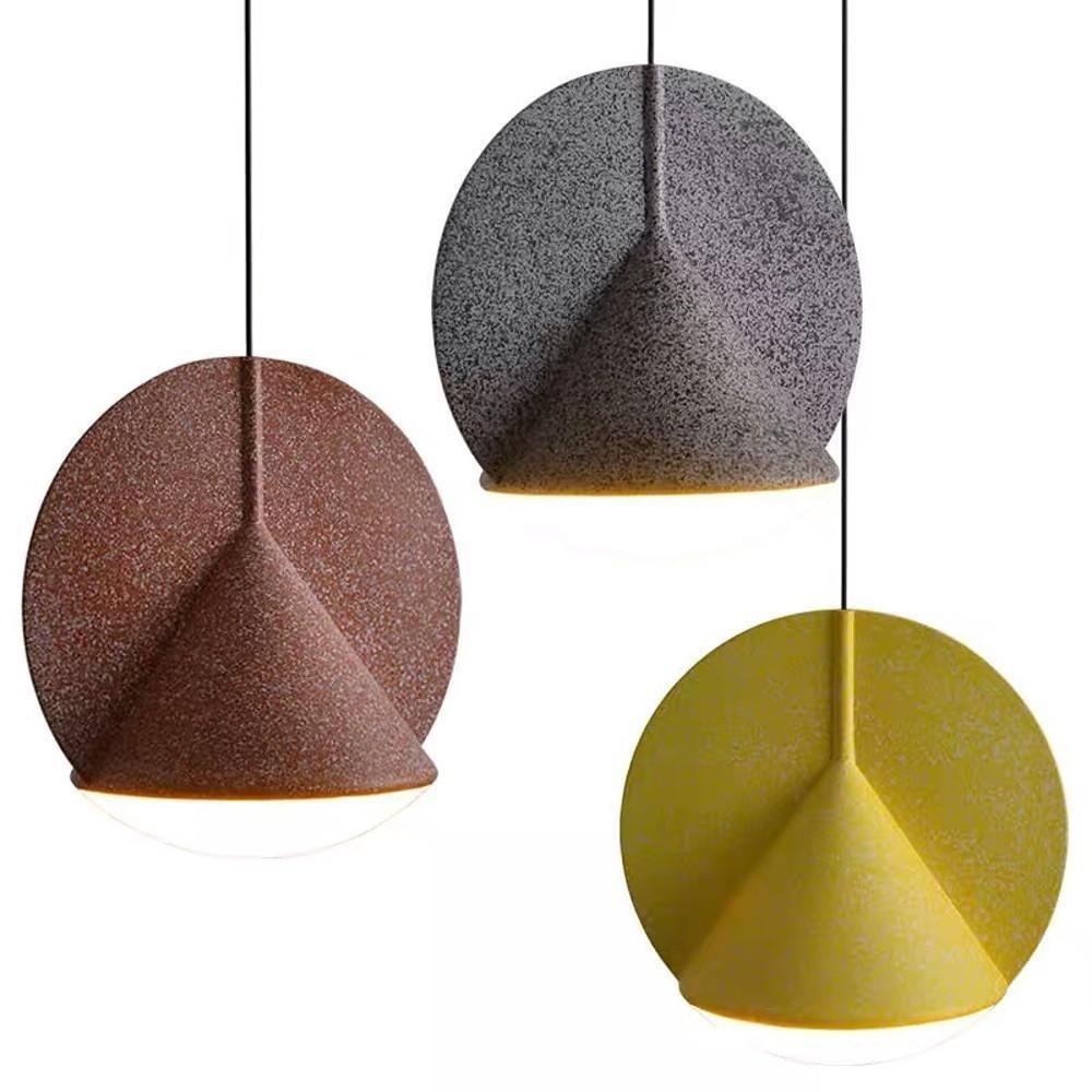 Circular Cone Metal LED Industrial Pendant Light