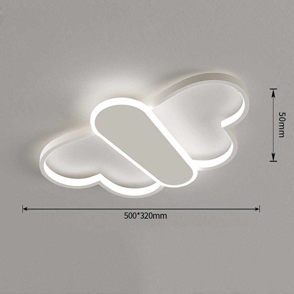 Cartoon Butterflies Shaped LED Dimmable Ceiling Light – With Remote Control