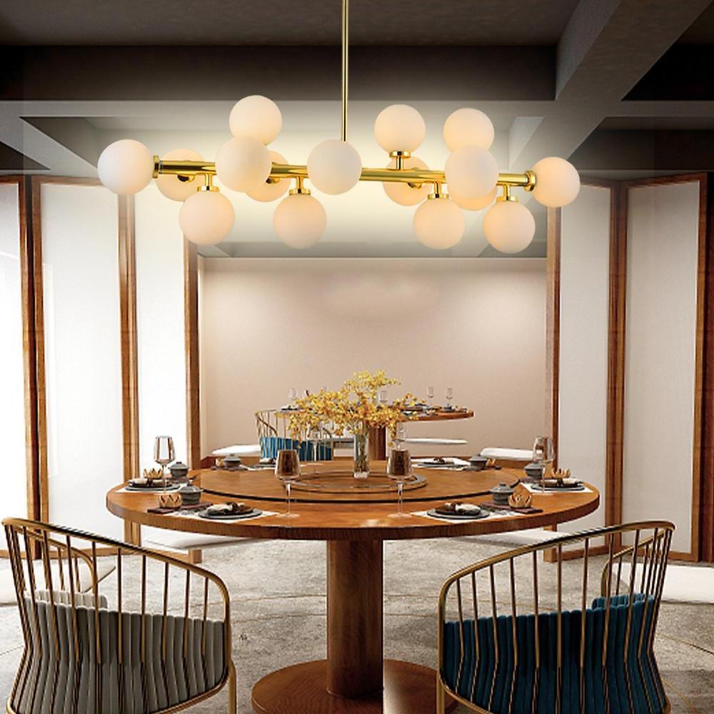 35'' LED 16-Bulb Molecular Pendant Lighting Fixture