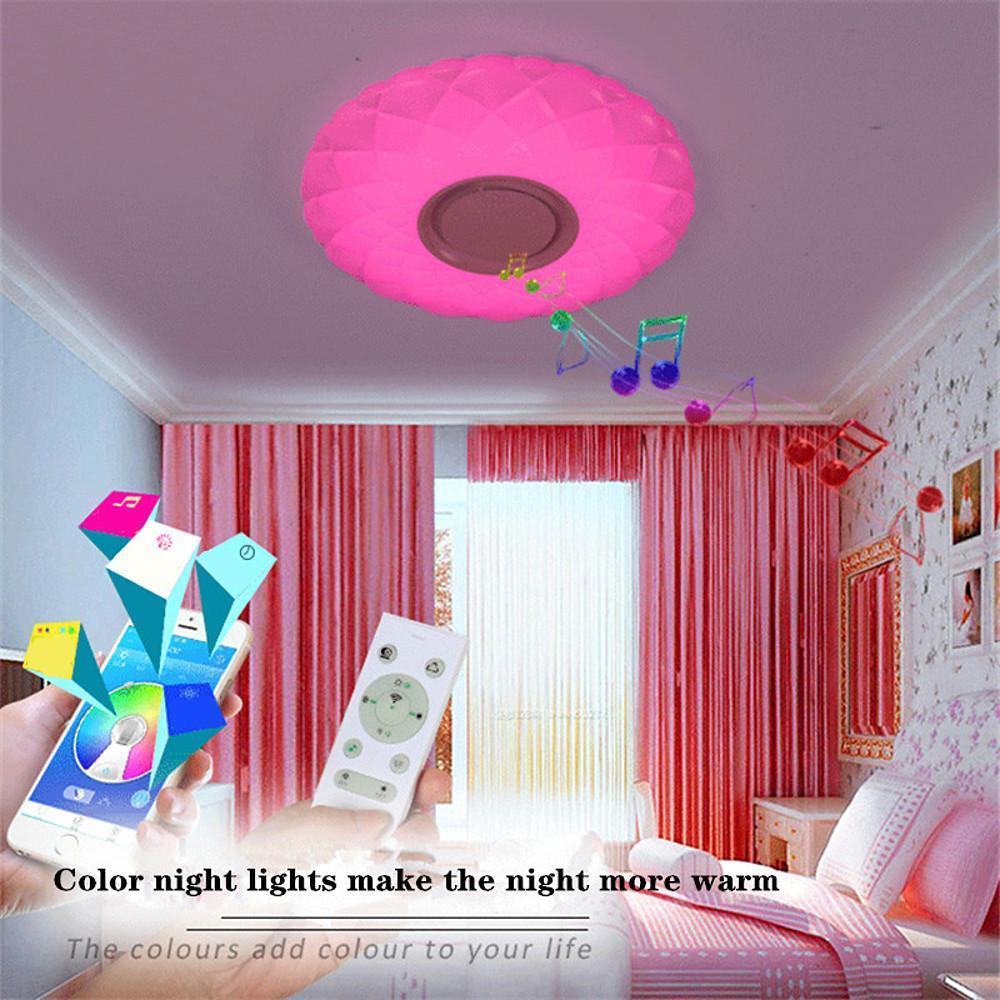 Metal Acrylic Dimmable LED Flush Mount Ceiling Light
