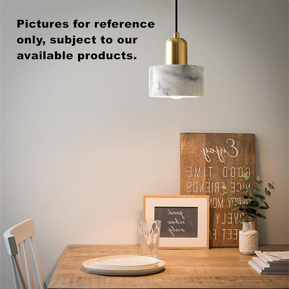 Nordic Ceramic Pendant Lighting Marble Metal Ceiling Light