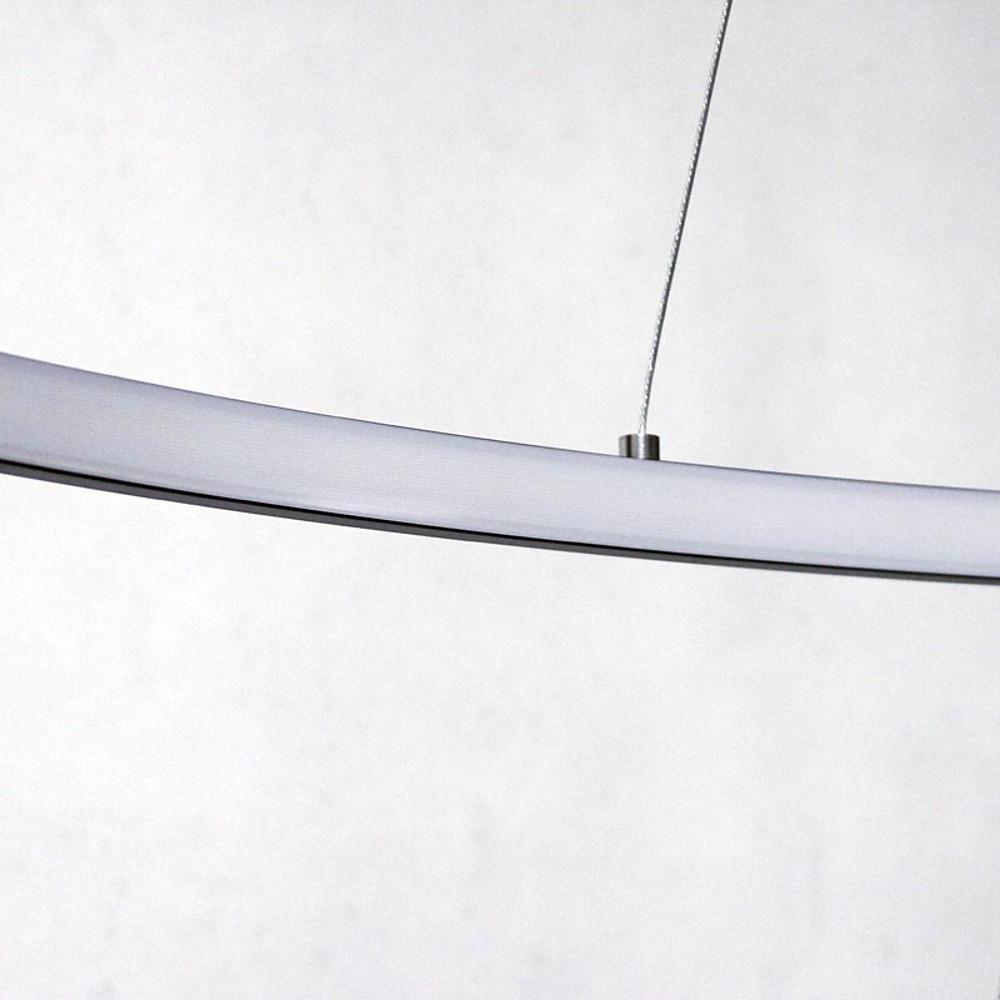 Adjustable Interweaved Ring Dimmable LED Modern Chandelier