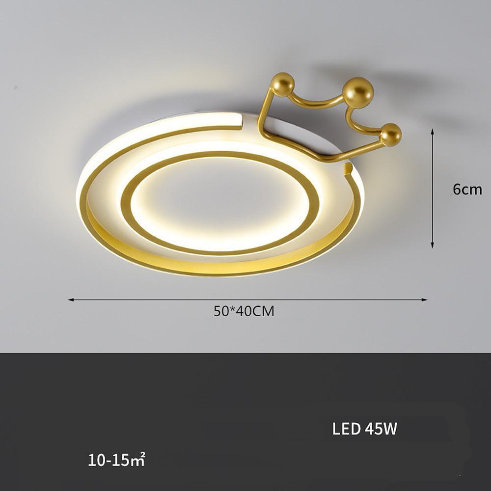 Circle Crown LED Flush Mount Ceiling Light