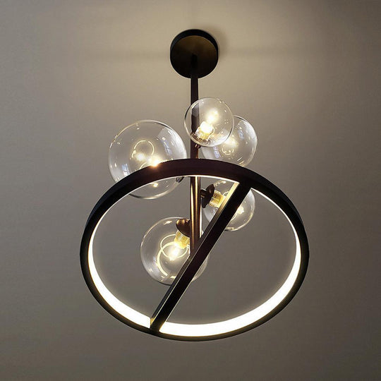 Circles Glass Balls – LED Modern Pendant Lighting Ceiling Light