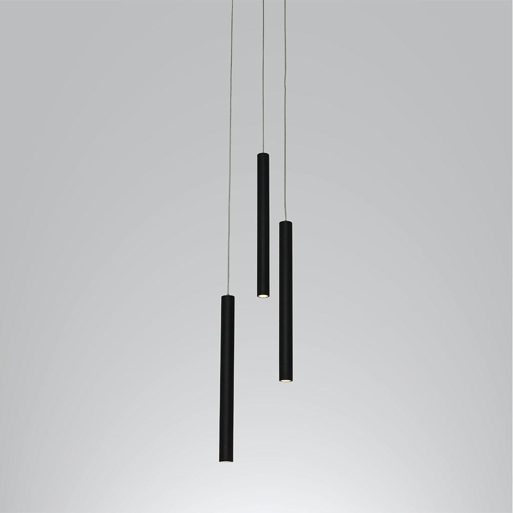3-Piece Kitchen Island Pendant Lighting with Adjustable LED Lights