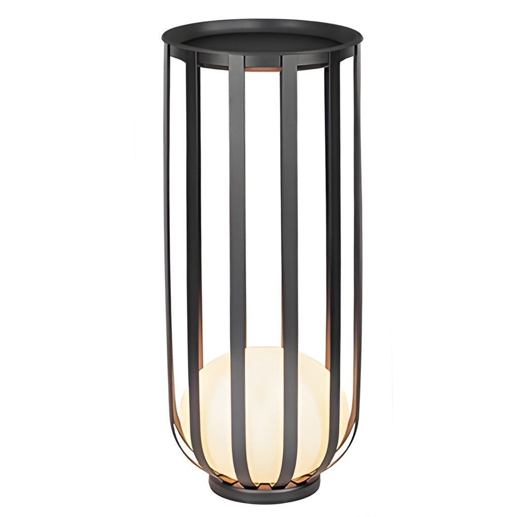Industrial Solar Outdoor LED Floor Lantern