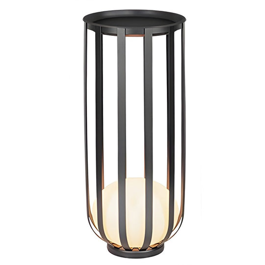 Industrial Solar Outdoor LED Floor Lantern