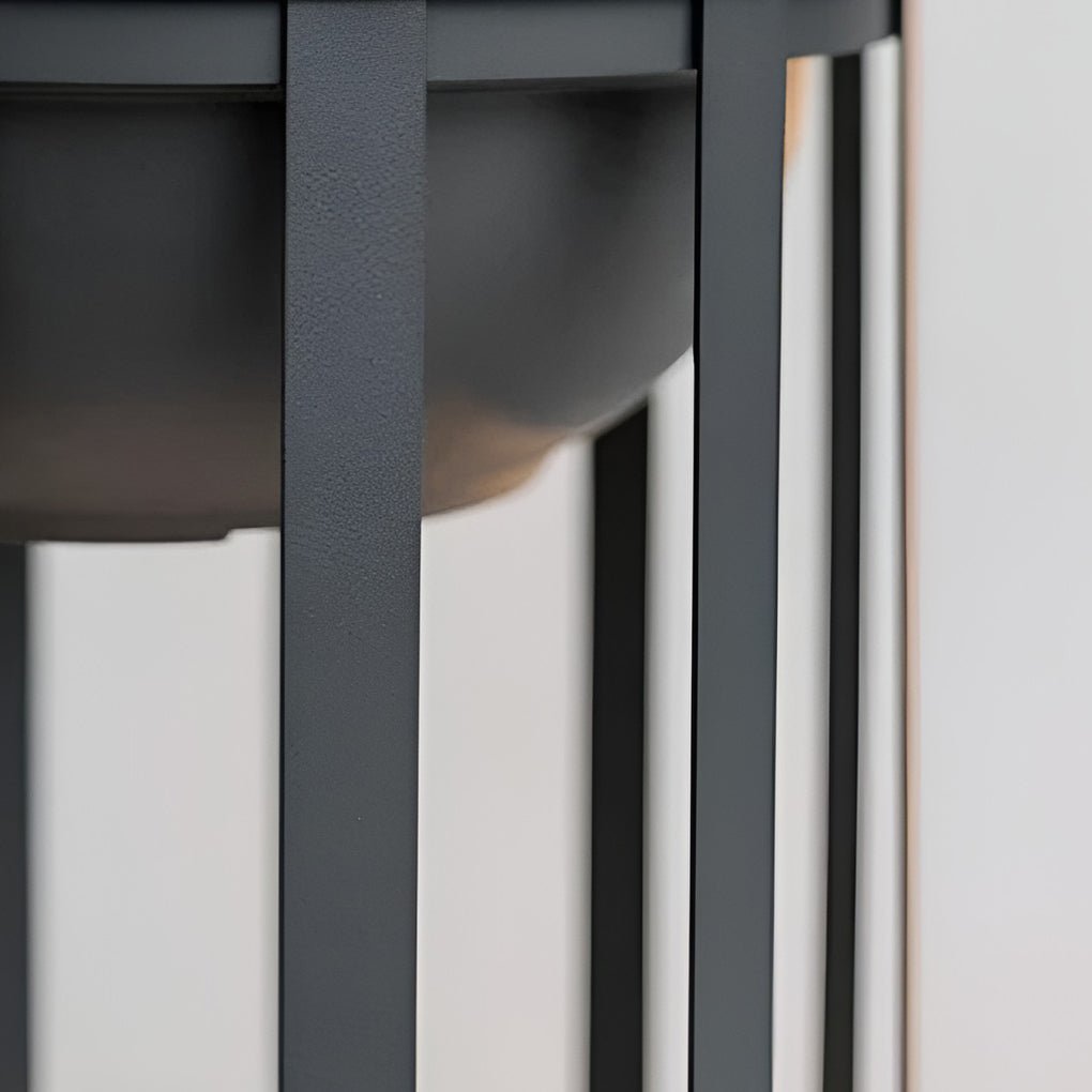 Industrial Solar Outdoor LED Floor Lantern