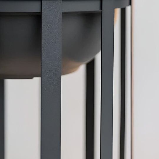 Industrial Solar Outdoor LED Floor Lantern