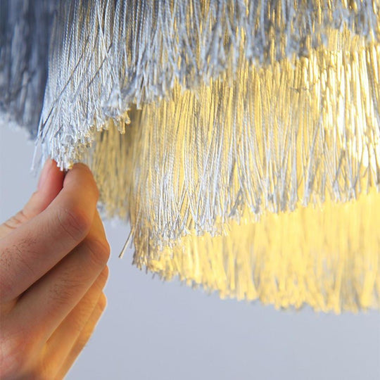 Gradated Drum Shade LED Contemporary Chandelier