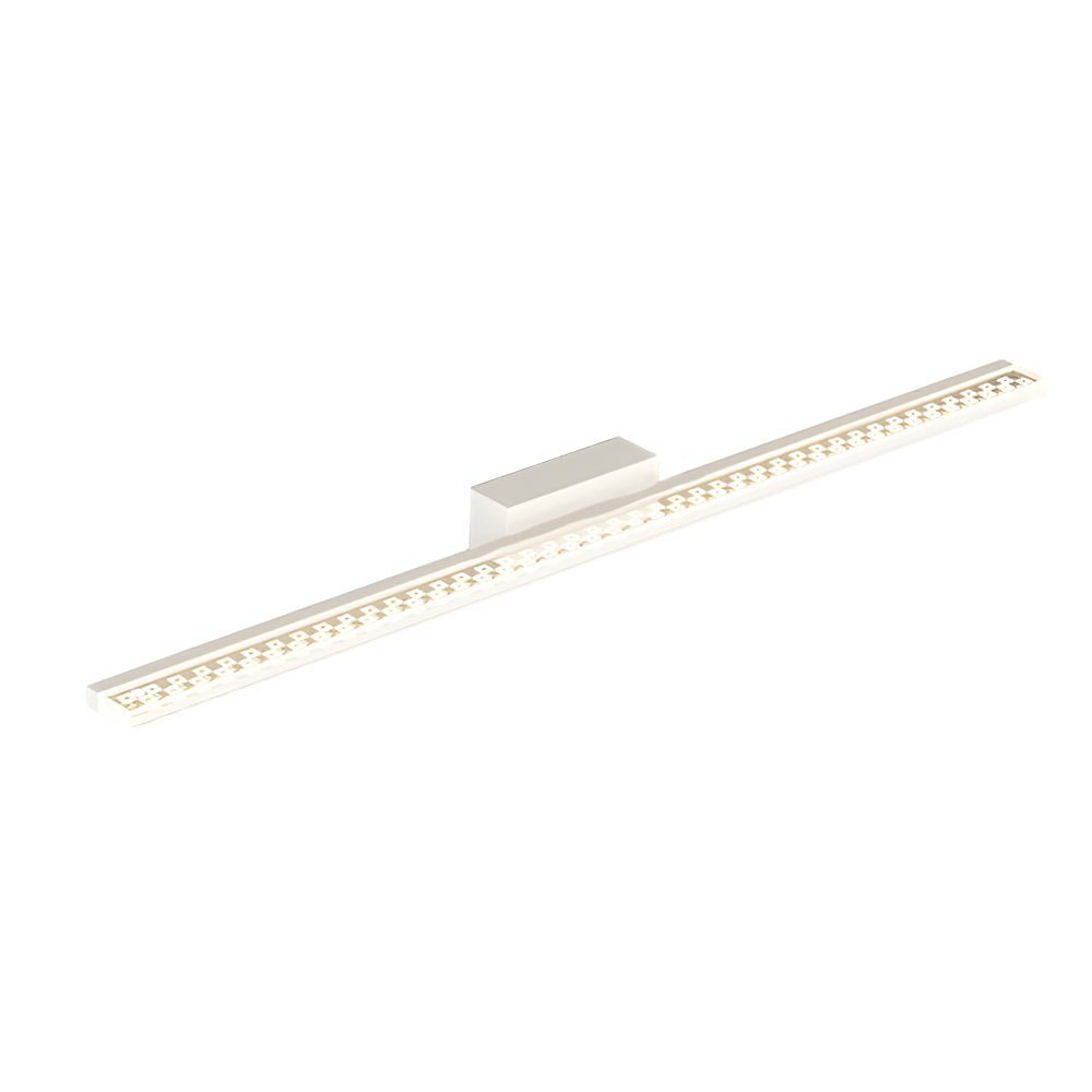 LED Bathroom Vanity Lights with Geometric Acrylic Shade and 3-Step Dimming