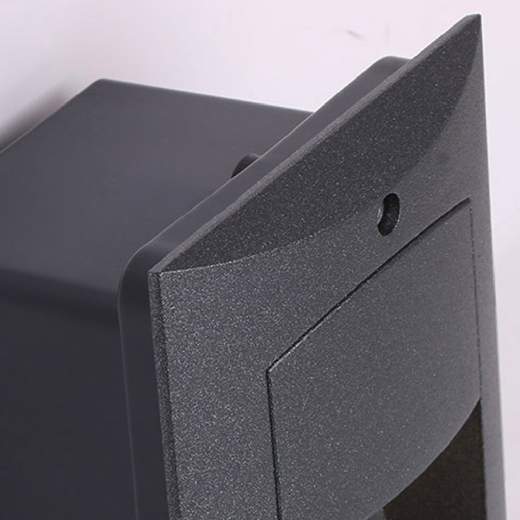 Rectangle Waterproof LED Black Recessed Step Light