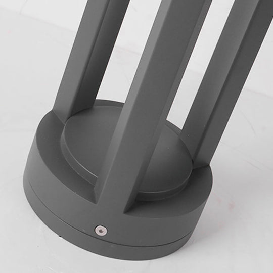 Stylish LED Outdoor Waterproof Lawn Light with Decorative Columns