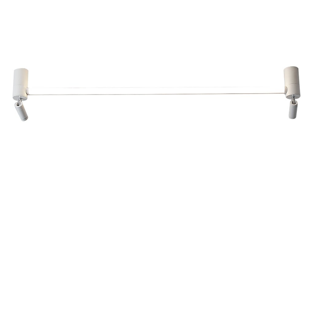 Modern LED Bar Flush Mount Ceiling Light with Adjustable Spotlights