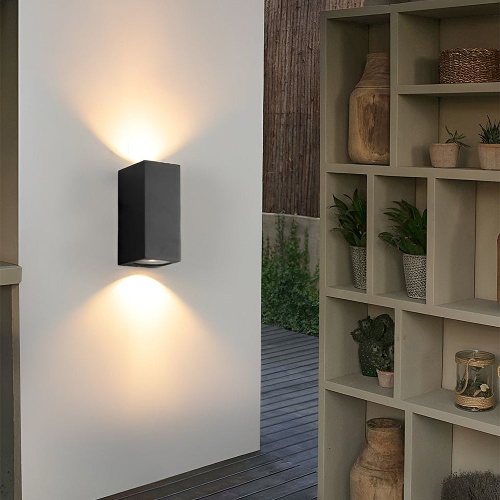 LED Up and Down Lights Waterproof Modern Outdoor Wall Sconce