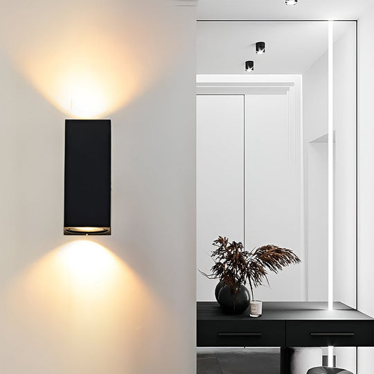 LED Up and Down Lights Waterproof Modern Outdoor Wall Sconce
