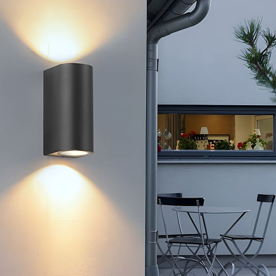 LED Up and Down Lights Waterproof Modern Outdoor Wall Sconce