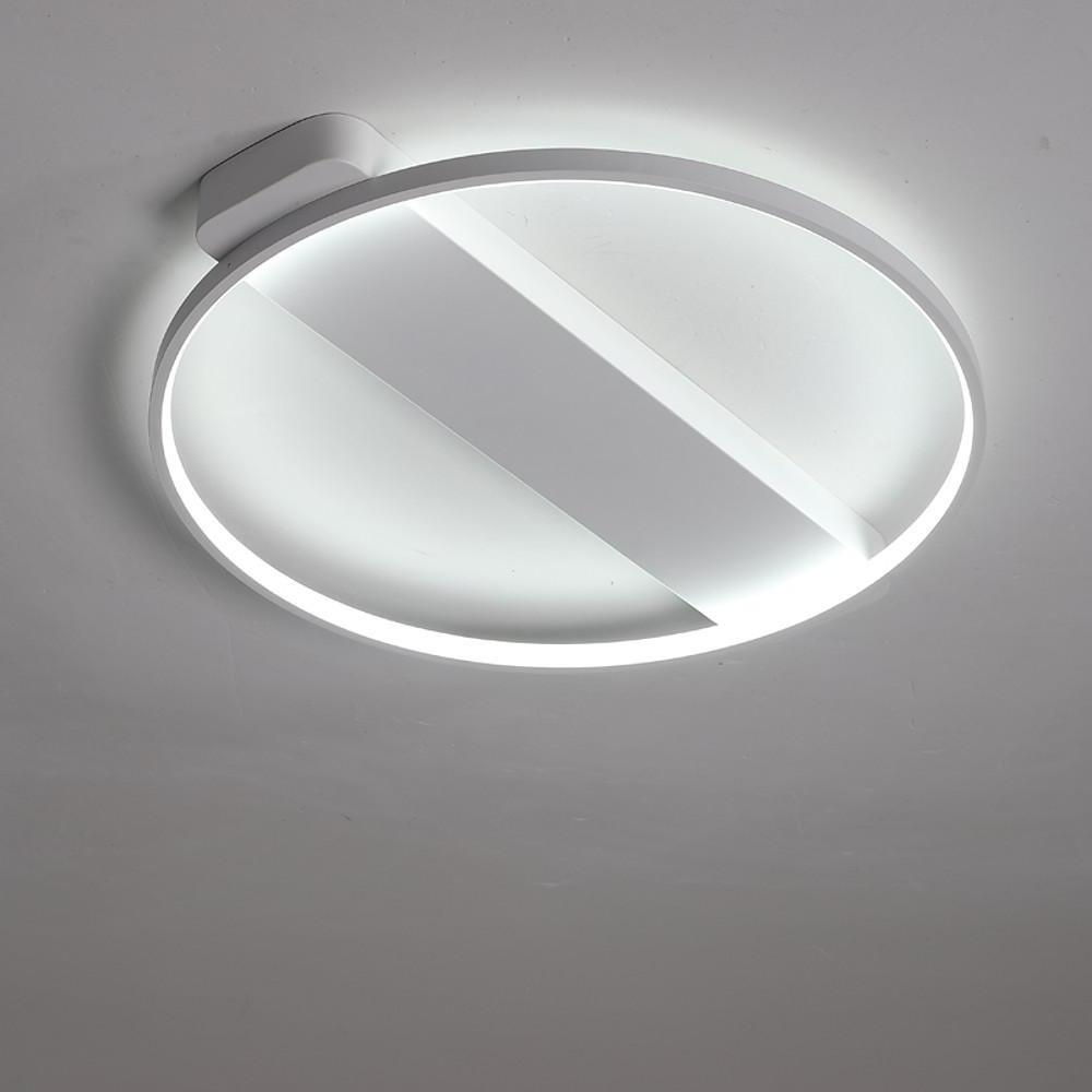 Circle Rectangle Combined LED Modern Flush Mount Ceiling Light
