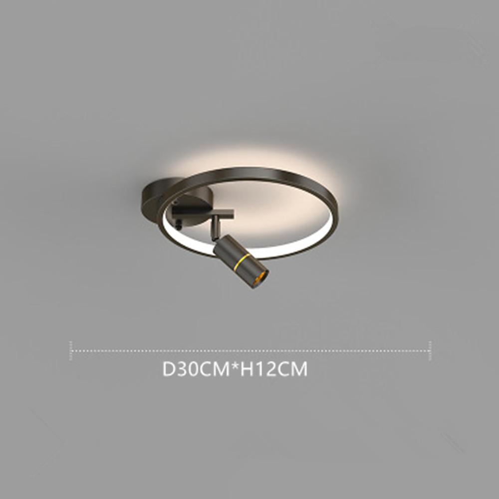 LED Circle Spotlight Dimmable Flush Mount Ceiling Light