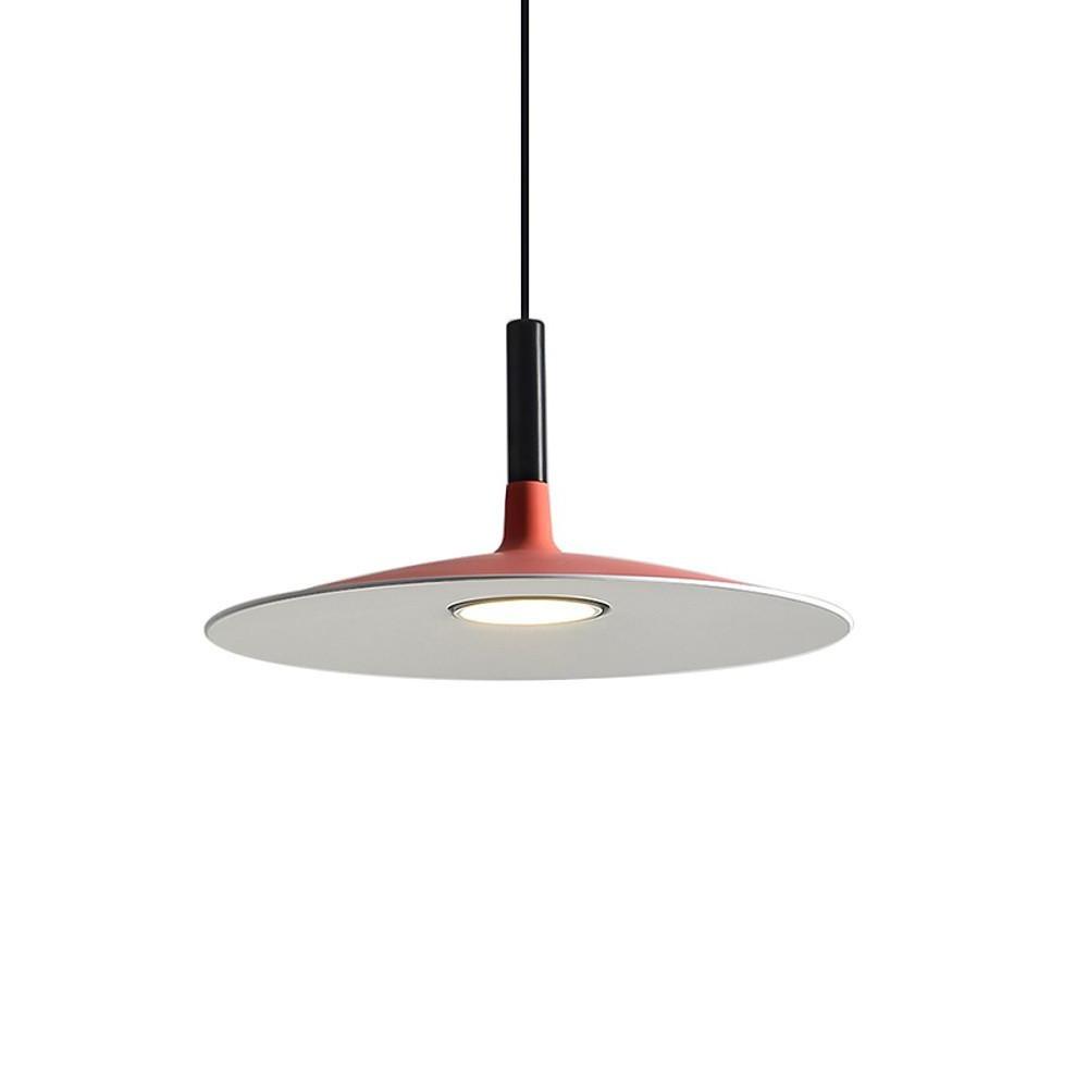 Flat Circular Industrial Pendant Light