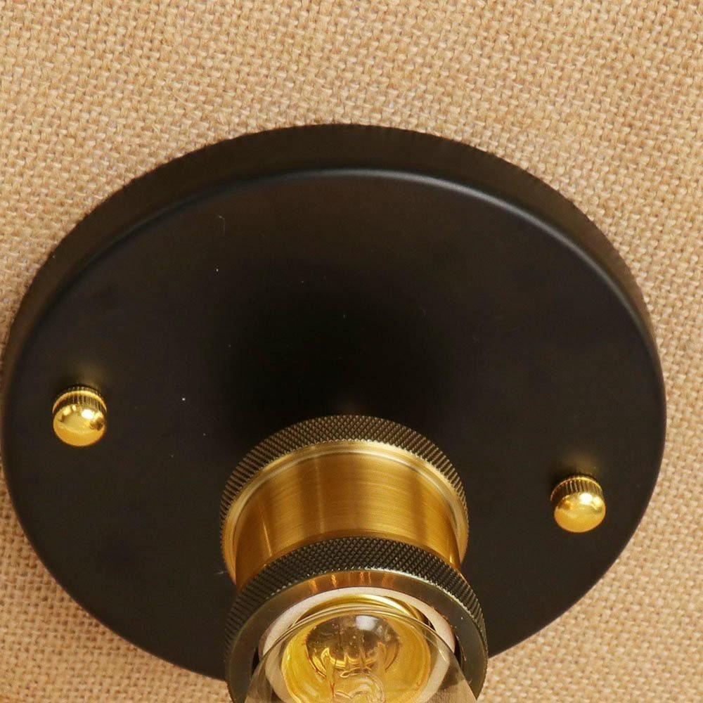 5'' Mini-Style Rustic LED Retro Flush Mount Lighting Ceiling Light