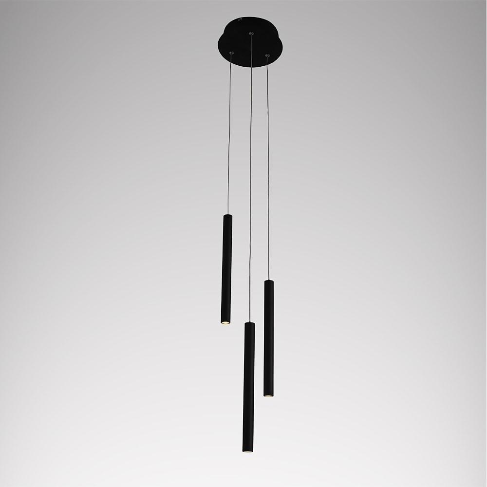 3-Piece Kitchen Island Pendant Lighting with Adjustable LED Lights