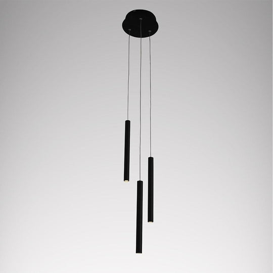 3-Piece Kitchen Island Pendant Lighting with Adjustable LED Lights
