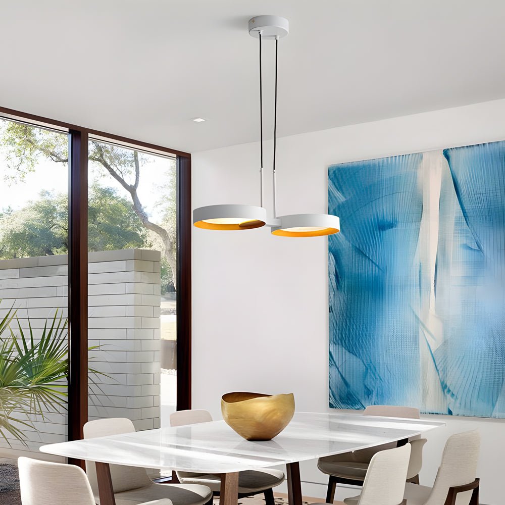 Light Guide Ring LED Chandelier (1/2/3/4/9-Light Options)