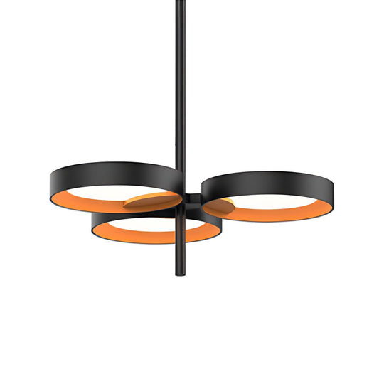 Light Guide Ring LED Chandelier (1/2/3/4/9-Light Options)