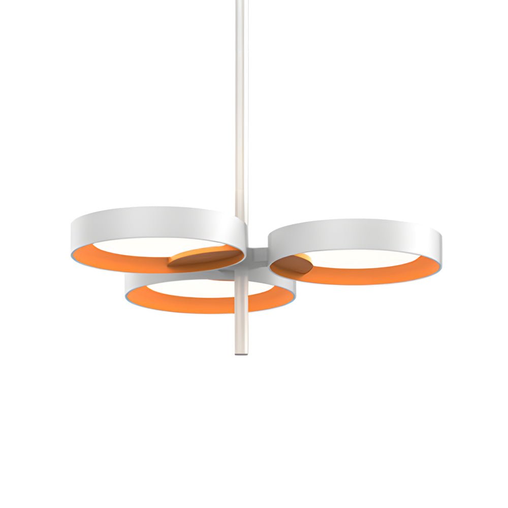 Light Guide Ring LED Chandelier (1/2/3/4/9-Light Options)