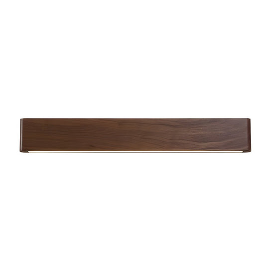 Linear Walnut Wood LED Wall Sconce