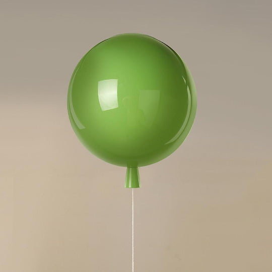 Acrylic Airballoon Shaped LED Flush Mount Ceiling Light