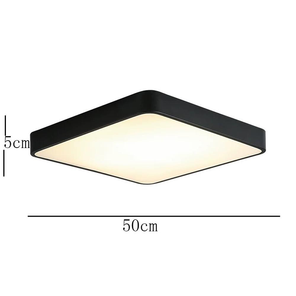 Square LED Modern Flush Mount Ceiling Light