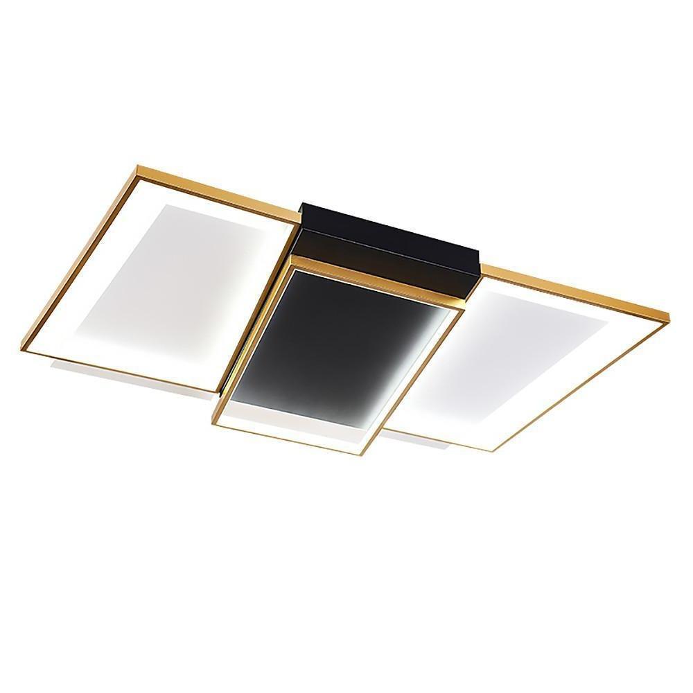 Rectangle & Round LED Modern Flush Mount Ceiling Light