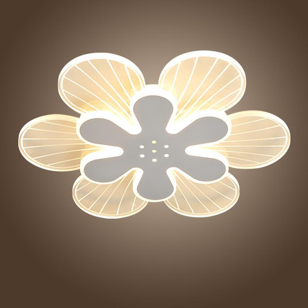 Novelty Stylish Flower LED Flush Mount Ceiling Light – Bedroom