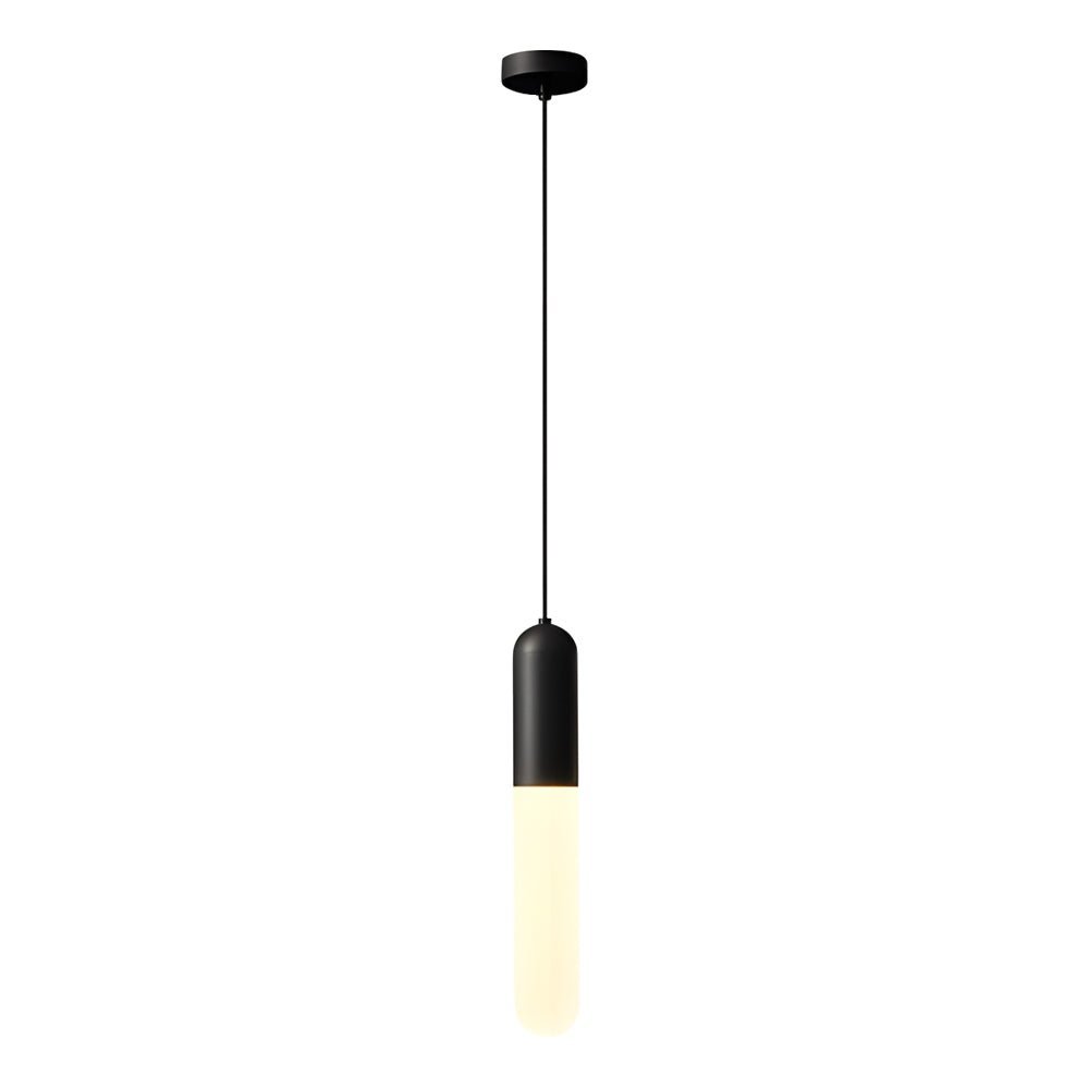 Long Copper Acrylic Three Step Dimming Modern Pendant Light Hanging Lamp
