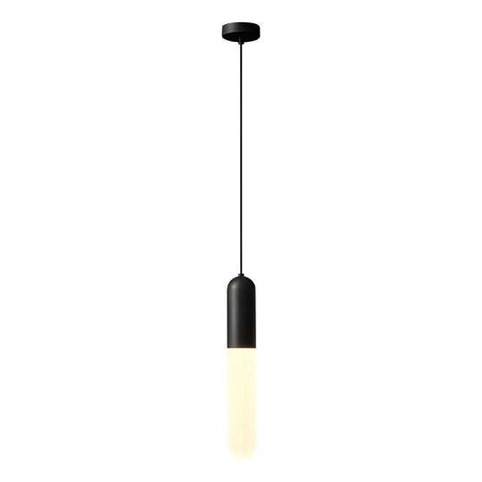 Long Copper Acrylic Three Step Dimming Modern Pendant Light Hanging Lamp