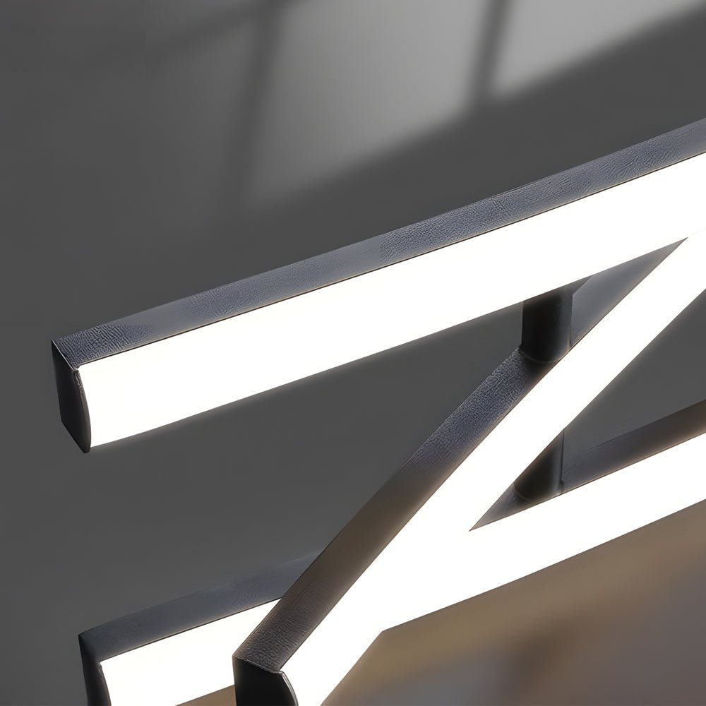 Long Lines LED Dimmable Modern Pendant Chandelier