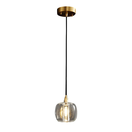 Long Spiral Cubes Crystal LED Dimmable Chandelier for Staircase