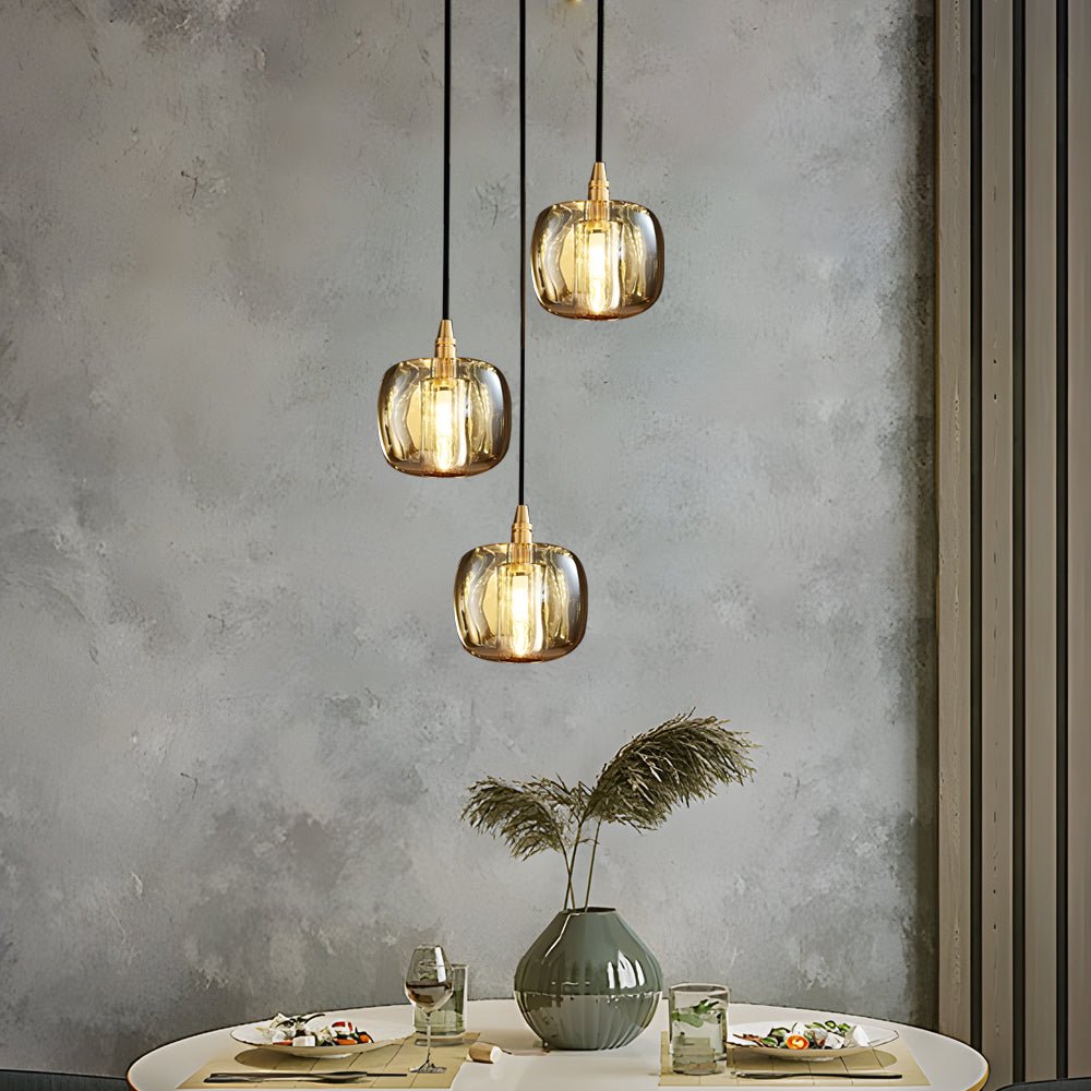 Long Spiral Cubes Crystal LED Dimmable Chandelier for Staircase
