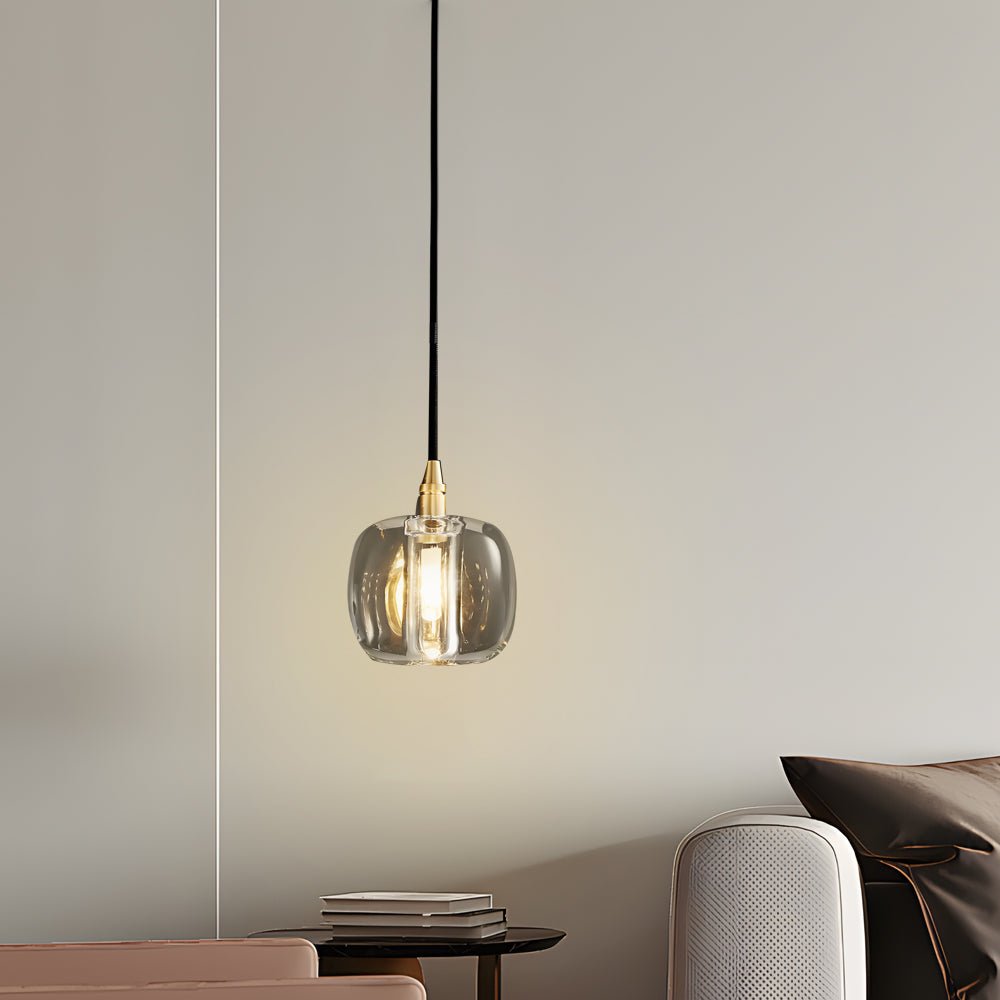 Long Spiral Cubes Crystal LED Dimmable Chandelier for Staircase