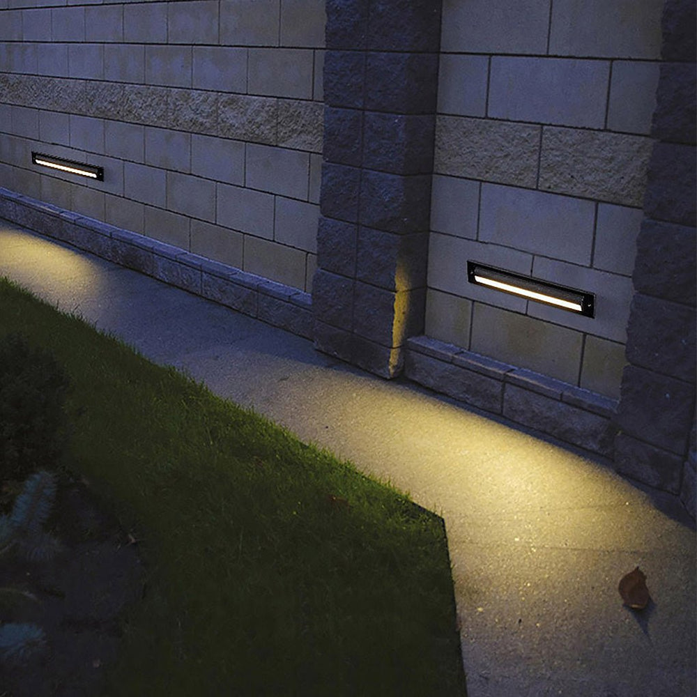 Black LED Waterproof Bar Light for Steps and Decks