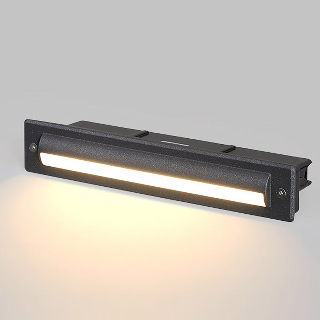 Black LED Waterproof Bar Light for Steps and Decks